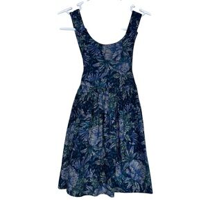 Vintage Laura Ashley Mother And Child Floral Skirtall Tie Waist Dress 2-3T